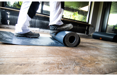 Recycled Card Floor Protection