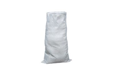 Gray WHITE POLYPROP SACK