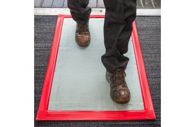 Gray HEAVY-DUTY DIRT TRAP MATS