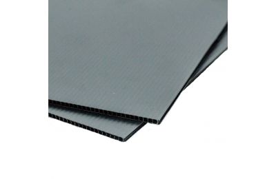 Light Slate Gray FR CORREX® PROTECTION BOARD (BLACK)